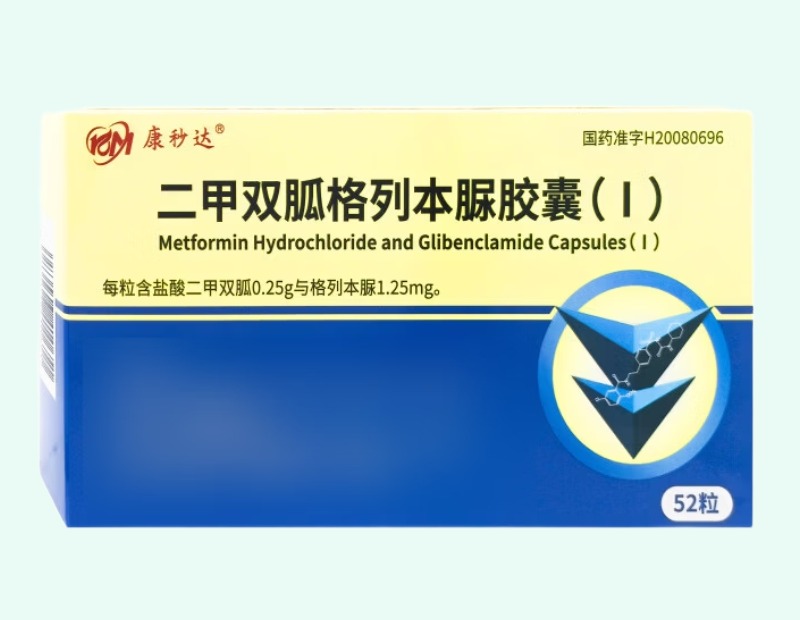 二甲双胍格列本脲胶囊(Ⅰ)