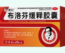 赛抗布洛芬缓释胶囊价格对比