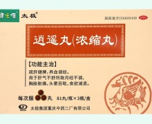 健之佳逍遥丸(浓缩丸)价格对比 243丸 太极