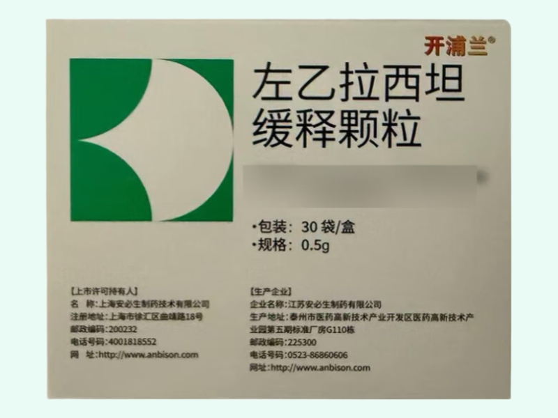 左乙拉西坦缓释颗粒