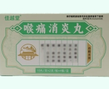 佳越堂喉痛消炎丸价格对比 80丸