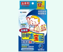 小林冰宝贴价格对比 12片装 全身用