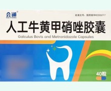 会通人工牛黄甲硝唑胶囊价格对比 40粒 蜀中药业