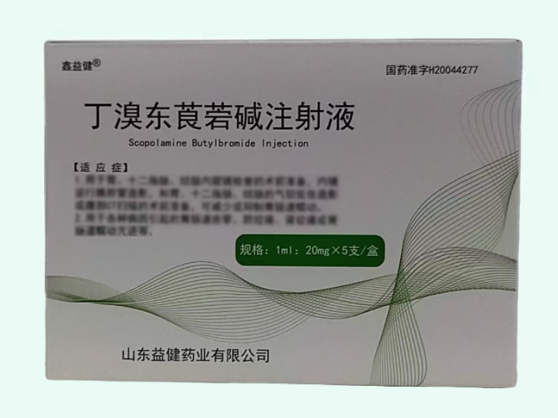 丁溴东莨菪碱注射液