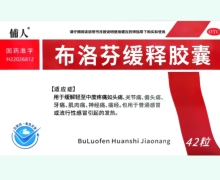 俌人布洛芬缓释胶囊价格对比 42粒