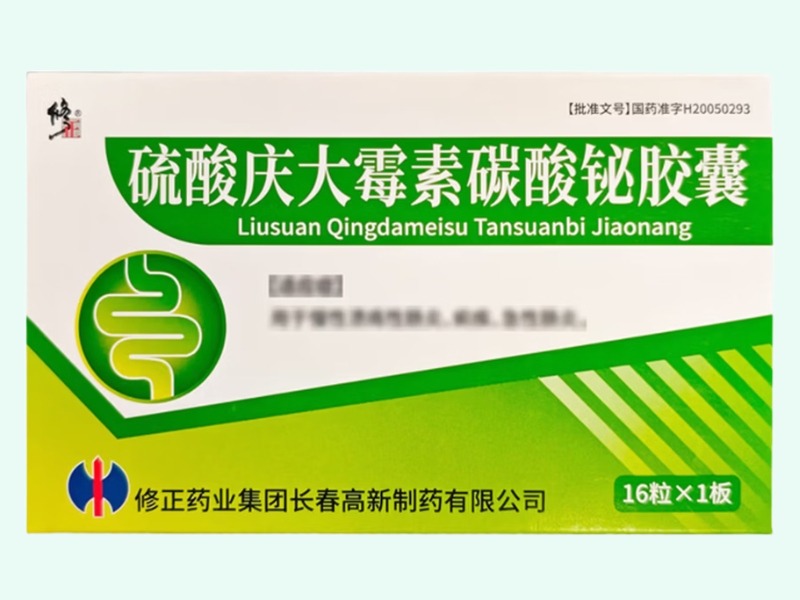 硫酸庆大霉素碳酸铋胶囊
