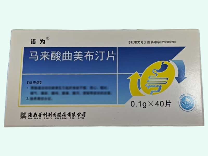 马来酸曲美布汀片