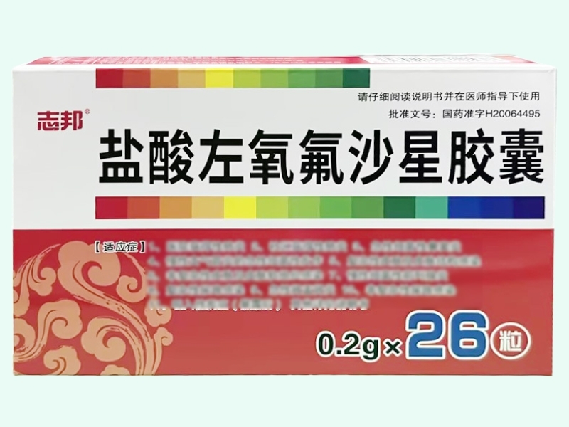 盐酸左氧氟沙星胶囊