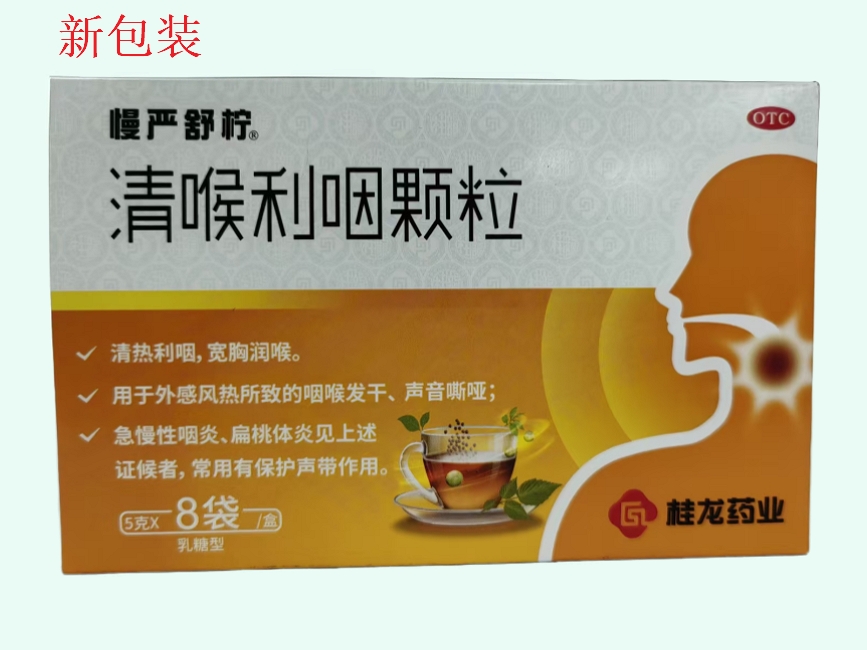 清喉利咽颗粒