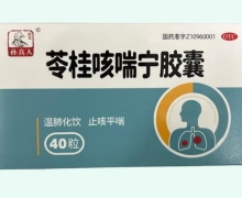 苓桂咳喘宁胶囊价格对比 40粒 药王孙真人
