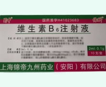 维生素B6注射液价格对比 10支 锦帝九州药业