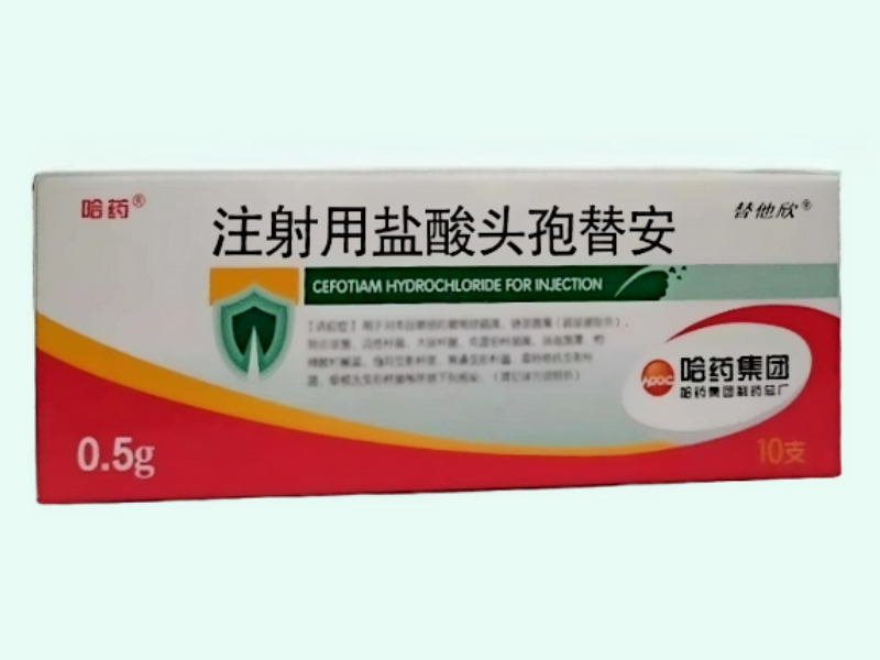 注射用盐酸头孢替安