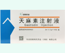 天麻素注射液价格对比 0.2g*10支 双鹤药业