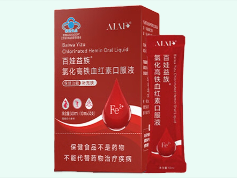 AIAF百娃益族氯化高铁血红素口服液