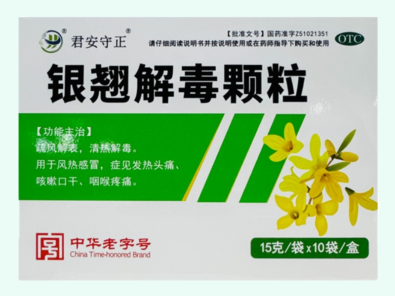 银翘解毒颗粒