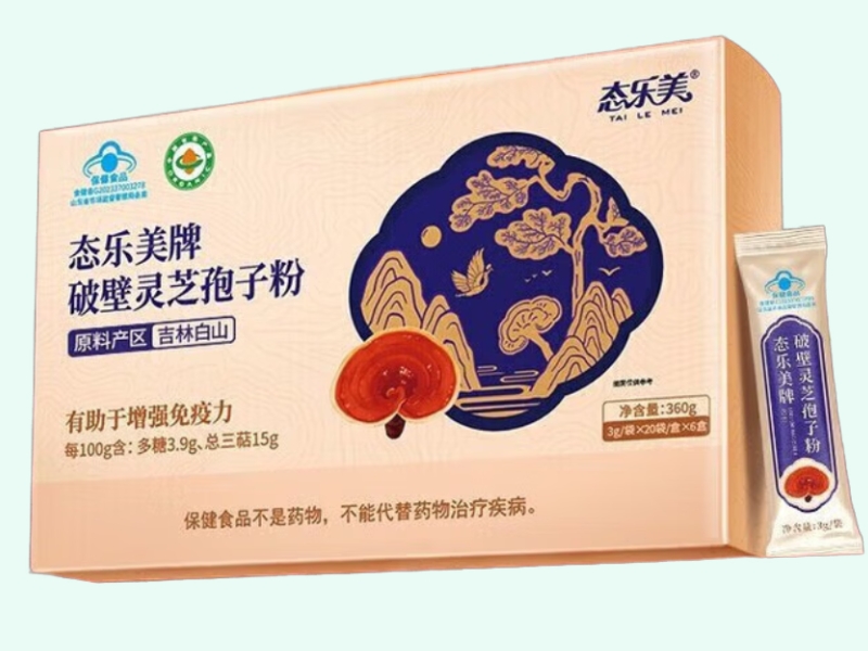 态乐美牌破壁灵芝孢子粉