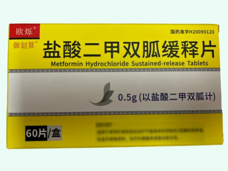 盐酸二甲双胍缓释片