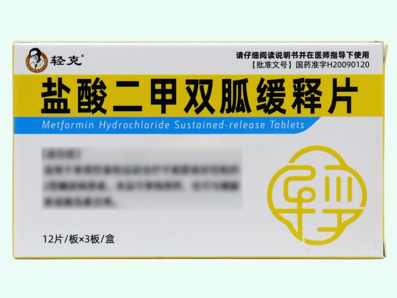 盐酸二甲双胍缓释片