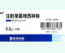 强萨注射用氯唑西林钠价格对比