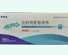 南国春注射用更昔洛韦价格对比 0.25g*10瓶