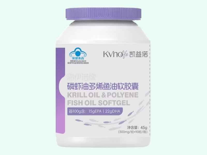 海伊诺牌磷虾油多烯鱼油软胶囊