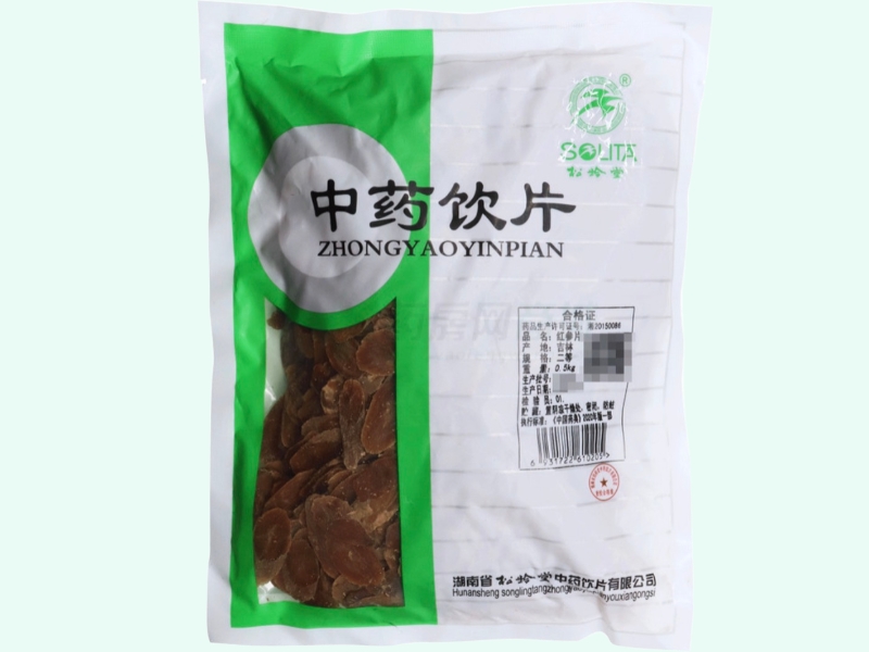 松龄堂红参片