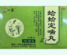 蛤蚧定喘丸价格对比 6袋 一正