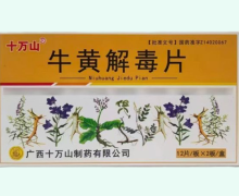 十万山牛黄解毒片价格对比 24片