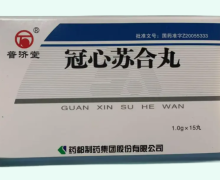 普济堂冠心苏合丸价格对比 15丸