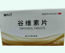 谷维素片价格对比 50片 智力泉