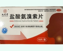 九芝堂盐酸氨溴索片价格对比 10片