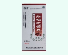 叶真堂知柏地黄丸价格对比 360丸 浓缩丸