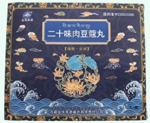 二十味肉豆蔻丸价格对比 150丸 金珠雅砻