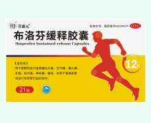 菩惠元布洛芬缓释胶囊价格对比 21粒