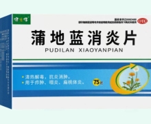 健之佳蒲地蓝消炎片价格对比 75片 吉尔吉