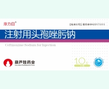 注射用头孢唑肟钠价格对比 1g*10瓶 康力白
