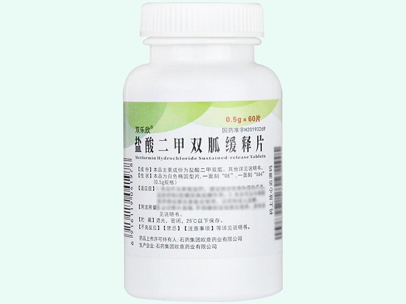 盐酸二甲双胍缓释片