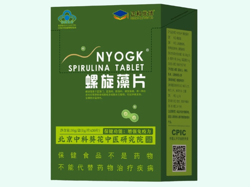 NYOGK®螺旋藻片(正和优博)