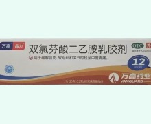 万高品力双氯芬酸二乙胺乳胶剂价格对比 20g