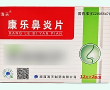 海天康乐鼻炎片价格对比