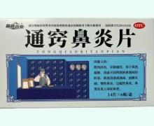 通窍鼻炎片价格对比 84片 晶峰药业