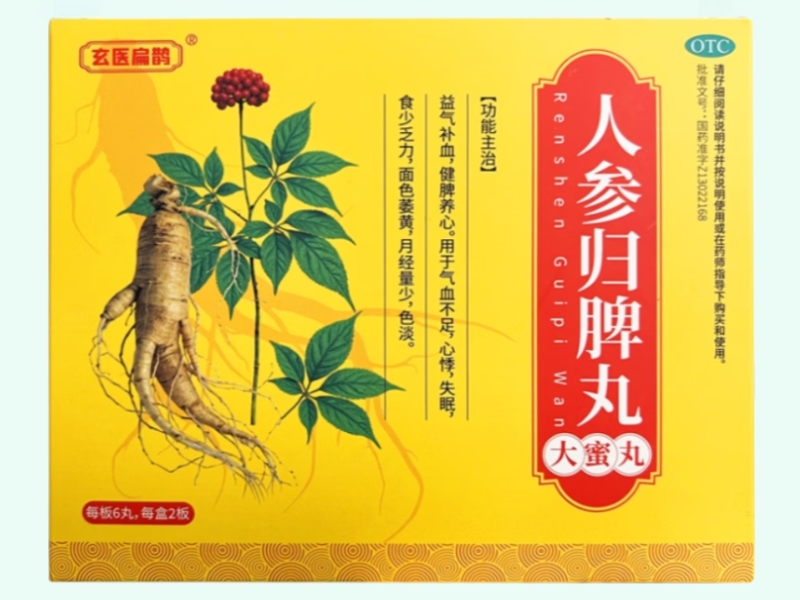 人参归脾丸(玄医扁鹊)