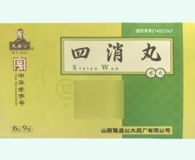 复盛公四消丸价格对比 9袋 万辉制药