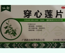 仙劲穿心莲片价格对比 24片