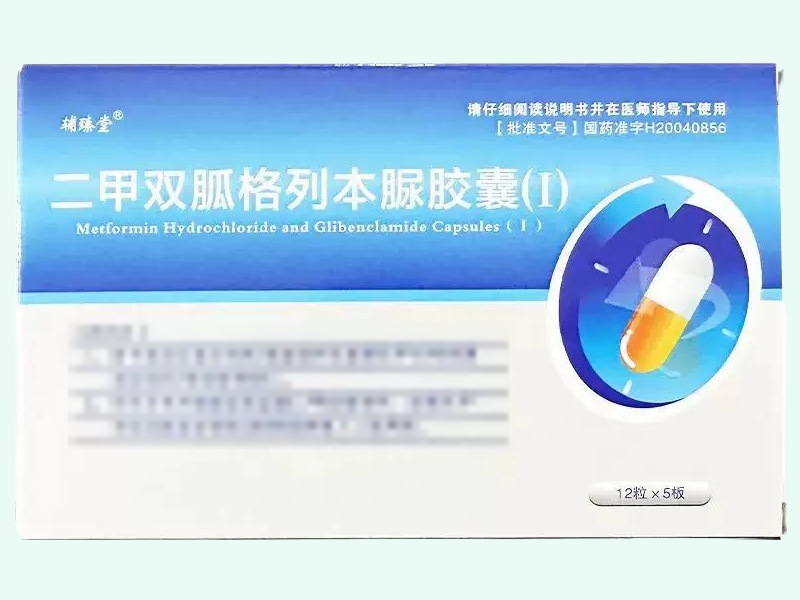 二甲双胍格列本脲胶囊(Ⅰ)(辅臻堂)