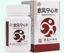 愈风宁心片价格对比 100片 景忠山国药