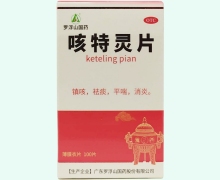 咳特灵片价格对比 100片 罗浮山国药