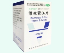 维生素B1片价格对比 100片 上海新黄河