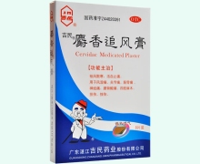 麝香追风膏价格对比 8片 吉民药业