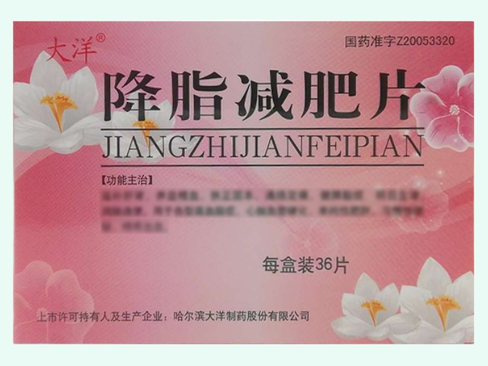 降脂减肥片(大洋)